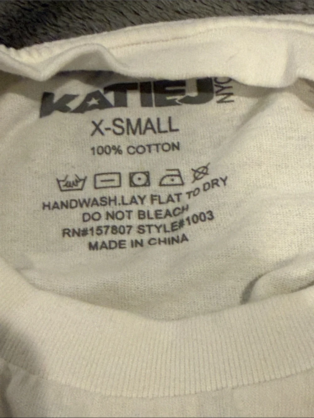 Katie J NYC Red Sweatpants with White Heart Accent
